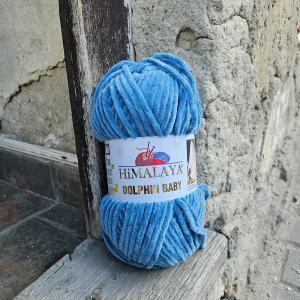 Dolphin Baby 80381 - Vintage denim modrá detská vlna 