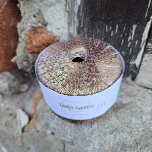 Eclaire 31096 - prírodná pripletacia priadza s flitrami