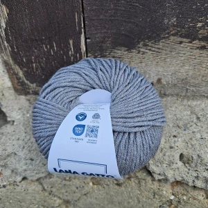 Maxi Soft 20742 - stredne sivá 100% merino vlna