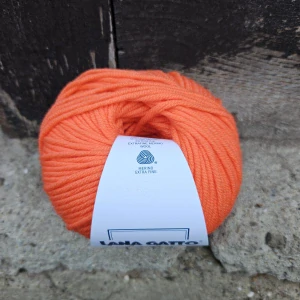 Maxi Soft 14644 - neon oranžová 100% merino vlna