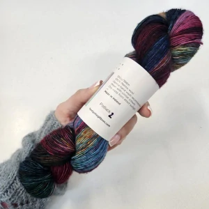 HHF Skinny Singles - P2 - jesenno farebná ručne farbená merino vlna