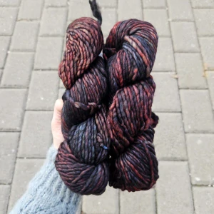 Noventa - Pocion - kamenistá rieka hrubá ručne farbená 100% merino vlna