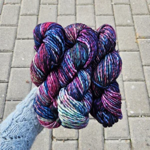 Noventa - Fortaleza - farebná hrubá ručne farbená 100% merino vlna