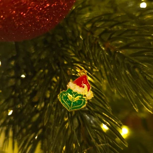 Vianočný označovač "Grinch" - 1ks