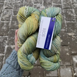 Rios - 268 Gardenia - zelenkavá 100% Superwash merino vlna