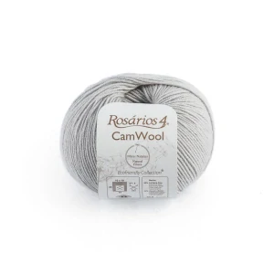 iba 7ks! Camwool 03 - Sivá prírodná vlna s merinom a ťavou