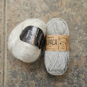 iba 1ks! Balíček 4 - 1x Alpaca + 1x Kid Silk