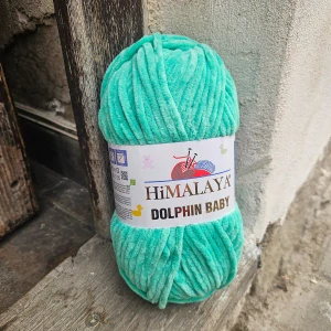 Dolphin Baby 80387 - Stredne mentol morská detská vlna 