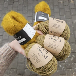 iba 1ks! Balíček 8 - 3x Soft Tweed + 2x Silk Mohair