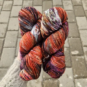 Rios R19 - iba 2ks! - šprickatá jesenná - 100% Superwash merino
