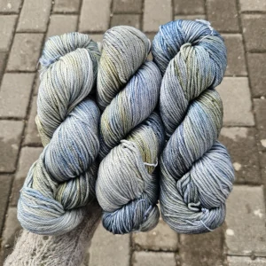 Rios R22 - iba 3ks! - vintage morsko zelená - 100% Superwash merino