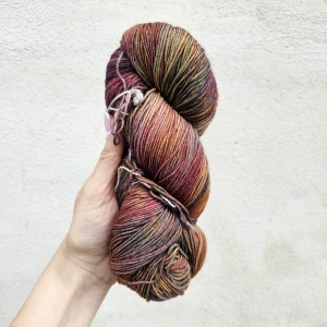 Ultimate Sock - Piedras - jesenná tenká ručne farbená merino vlna s nylonom