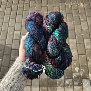 Ultimate Sock - Camaleon - farebná tenká ručne farbená merino vlna s nylonom