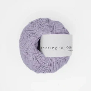 Pure Silk - Unicorn Purple - svetlo fialový 100% buretový hodváb