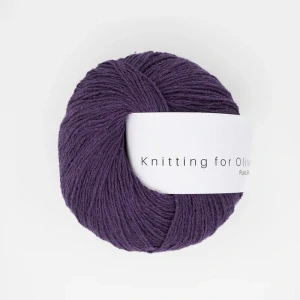 Pure Silk - Plum - tmavo fialový 100% buretový hodváb