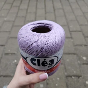 Clea 6029 - svetlo fialová tenká 100% bavlnená priadza