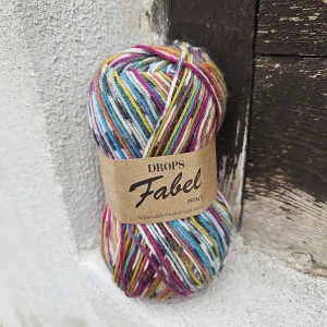 Fabel Print 920 - farebný melír ponožková vlna