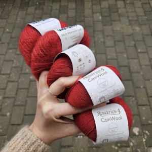 iba 1ks! Balíček 9 - 3x Camwool + 2x Silk Mohair Lux