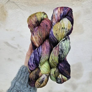 Sock Aura - 463 Exaltacion - farebná tenká 100% merino vlna