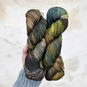 Sock Aura - 459 Vertigo - zemitá tenká 100% merino vlna