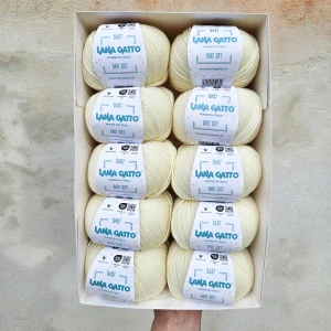 Baby Soft 987 - maslová 100% merino vlna ošetrená s aloe vera
