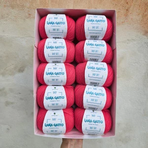 Baby Soft 8441 - malinová 100% merino vlna ošetrená s aloe vera