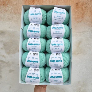 Baby Soft 8387 - mentolková 100% merino vlna ošetrená s aloe vera