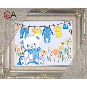 14x18 cm - Gobelín CDA3369K - sada VRÁTANE muliniek
