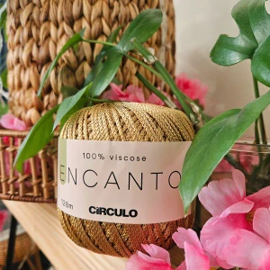 Encanto 7577 - zlatistá priadza zo 100% viskózy