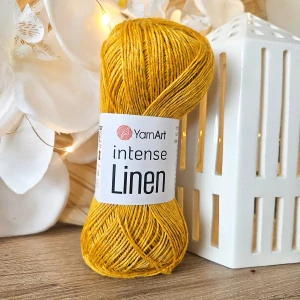 Intense Linen 4117 - medová priadza z ľanu a viskózy