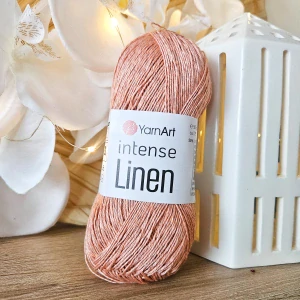 Intense Linen 4105 - telová priadza z ľanu a viskózy