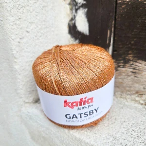 Gatsby 61 - Medená priadza s leskom