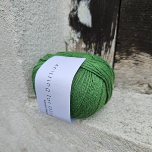 iba 10ks! KFO Cotton Merino - zelená zmesová priadza z merina a bavlny