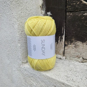 iba 20ks! Sunday - citrónová 100% merino vlna