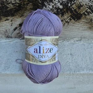 Diva 505 - Vintage fialová letná akrylová mikrovlákno vlna