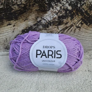Paris 05 - jasná fialová 100% bavlnená priadza
