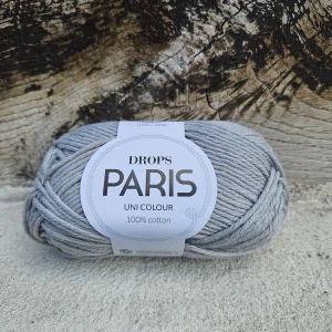 Paris 23 - sivá 100% bavlnená priadza
