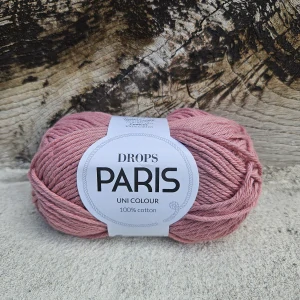 Paris 59 - vintage ružová 100% bavlnená priadza