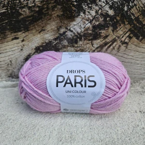 Paris 70 - stredne ružová 100% bavlnená priadza