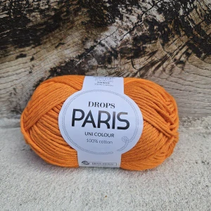 Paris 13 - oranžová 100% bavlnená priadza