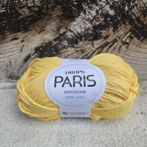 Paris 35 - svetlo žltá 100% bavlnená priadza