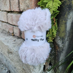 Nifty Fur 8412 - svetlo púdrovo ružová mäkká kožušinková vlna