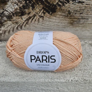 Paris 27 - marhuľková 100% bavlnená priadza