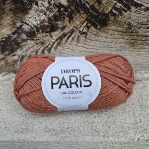Paris 65 - škoricová 100% bavlnená priadza