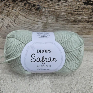 Safran 74 - svetlo vintage zelená 100% egyptská česaná bavlna