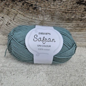 Safran 63 - tmavo vintage morská 100% egyptská česaná bavlna