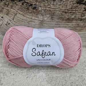 Safran 01 - stredne punčovo ružová 100% egyptská česaná bavlna