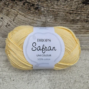 Safran 10 - svetlo žltá 100% egyptská česaná bavlna