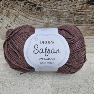 Safran 23 - tmavo kávovo hnedá 100% egyptská česaná bavlna