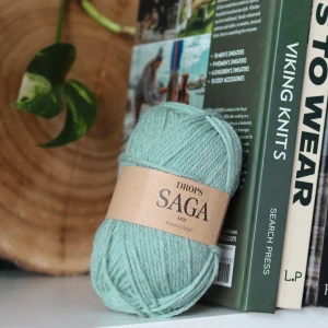 Saga 26 - Soft Mint - svetlo morská 100% vlna